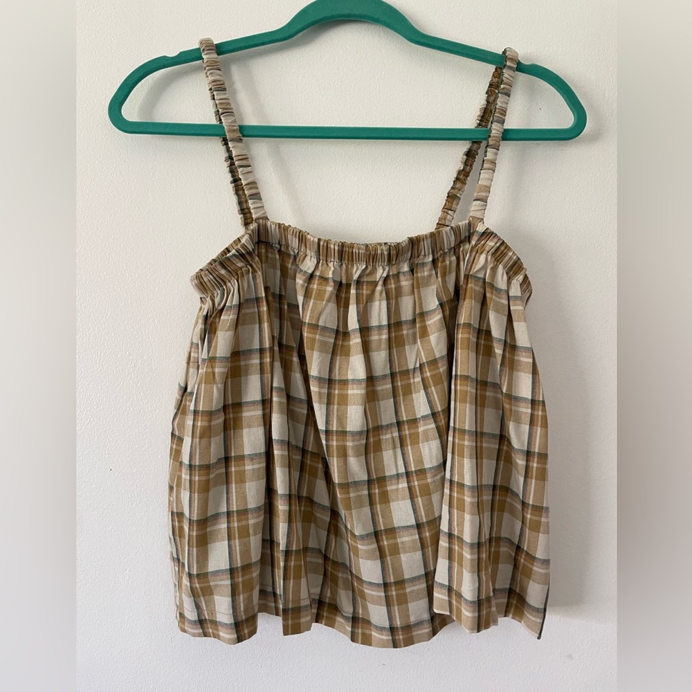 CJLA Plaid Women's Top